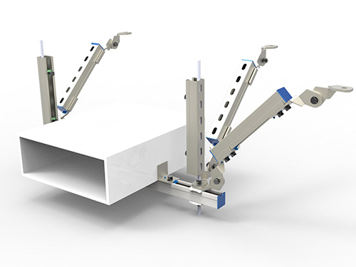 电缆桥架双向抗震支架